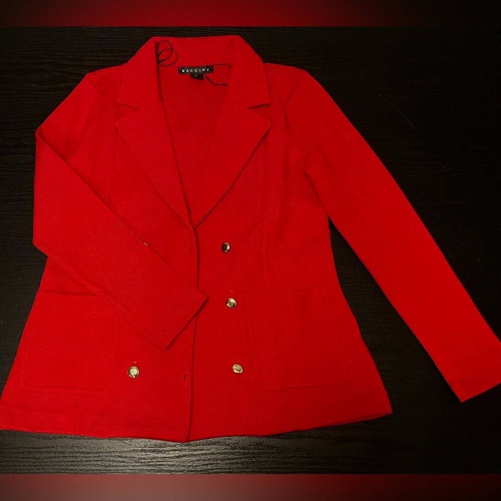 Women’s Large Red Baccini Jacket (New without tags)